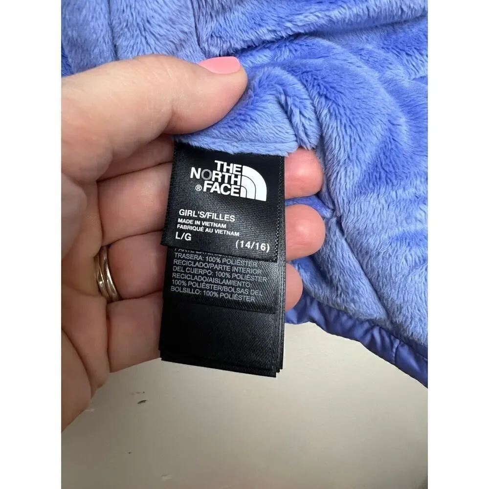 The North Face Purple Reversible Vest Girls Sz. L (12/14)